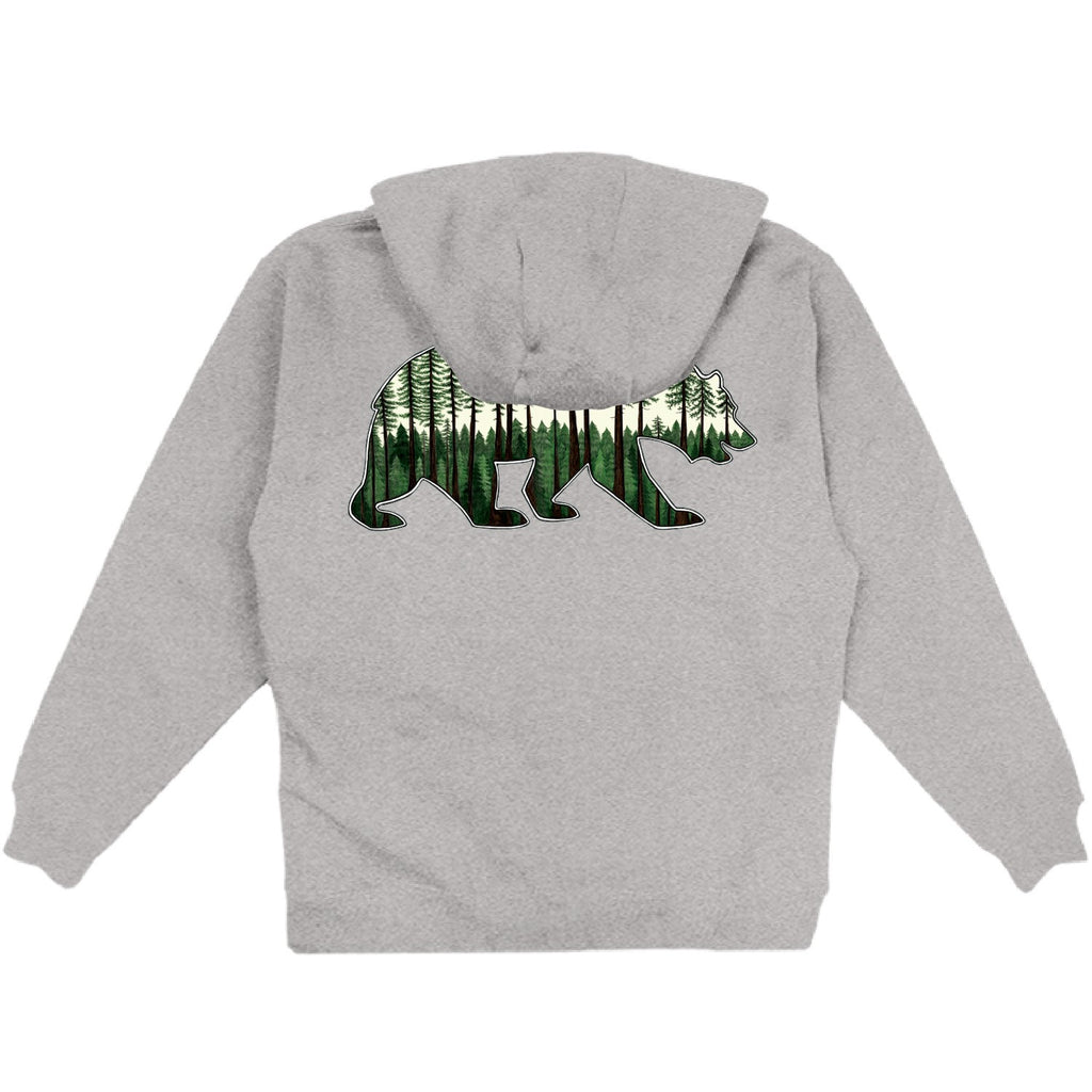 Youth Lab School Full Zip, Redwood Bear