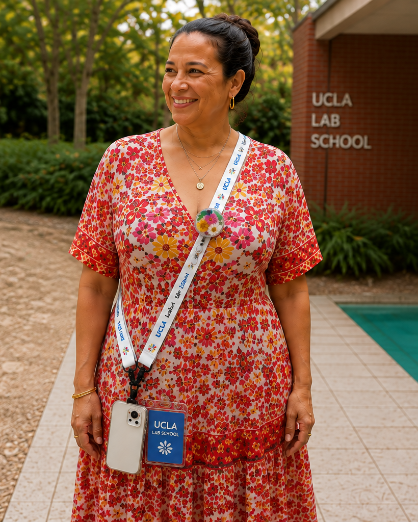 UCLA Lab School Lanyard, Phone & Bruin ID