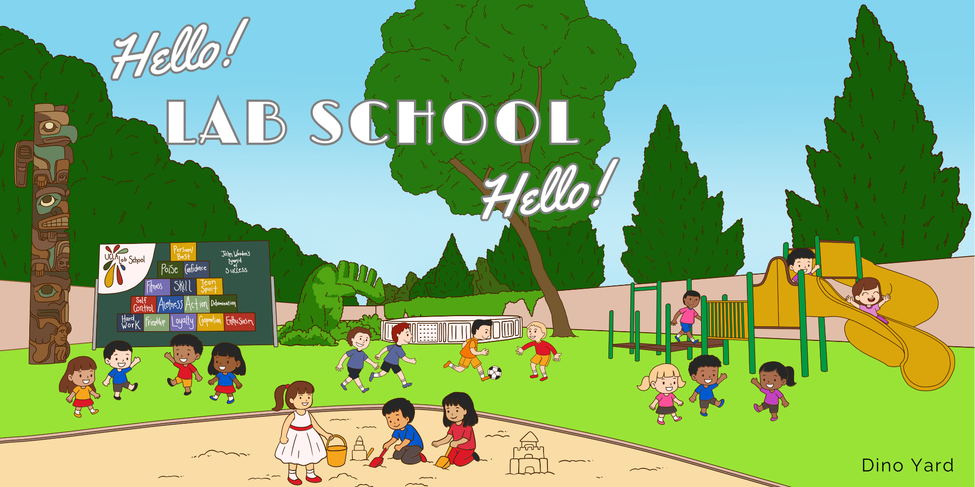 Hello Lab School, Hello — Bilingual edition- Little Ivy Books (Presale)